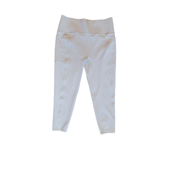 Sweaty Betty Super Sculpt 7/8 Length Leggings Beige Size 14 - Picture 1 of 6